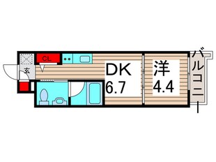 マテリア綾瀬（1201）の物件間取画像